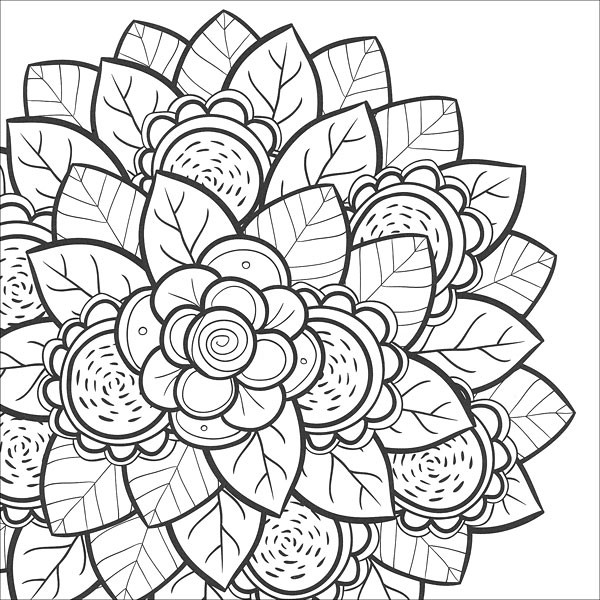 Coloring Pages For Girls Flowers
 Coloring Pages for Teens Best Coloring Pages For Kids