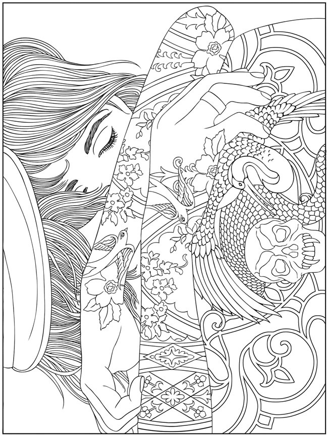 Coloring Pages For Girls Hard
 Hard Coloring Pages for Adults Best Coloring Pages For Kids