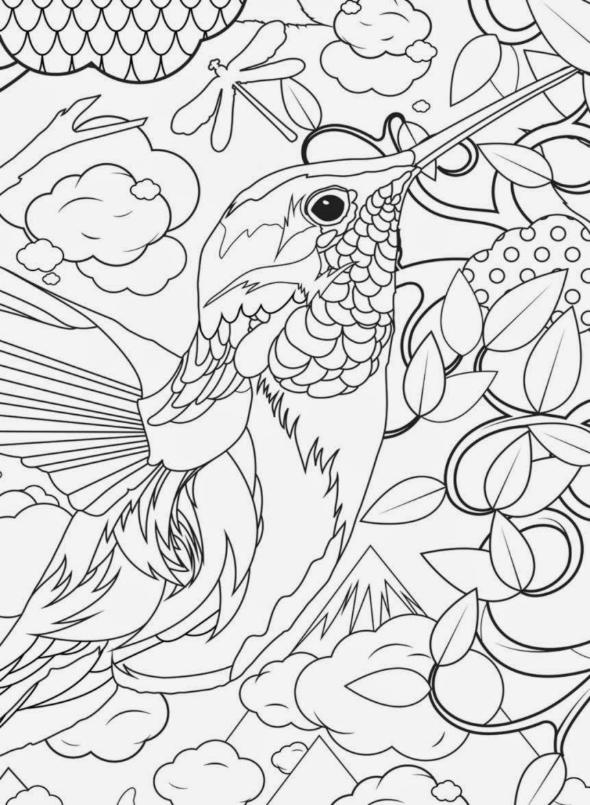 Coloring Pages For Girls Intermidiet
 Middle Advanced Coloring Pages Coloring Home