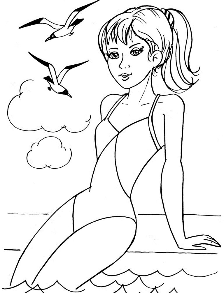 Coloring Pages For Girls Online
 La s Coloring Pages to and print for free
