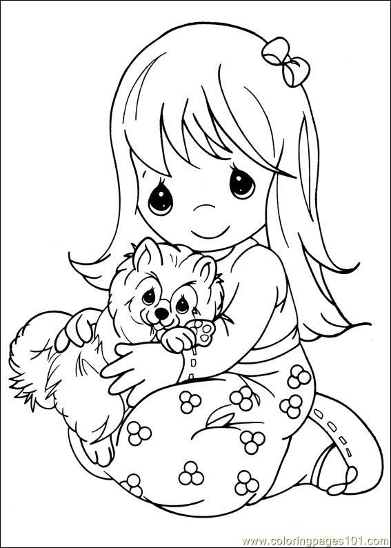 Coloring Pages For Girls Pdf
 Precious Moments Coloring Pages Pdf at GetColorings