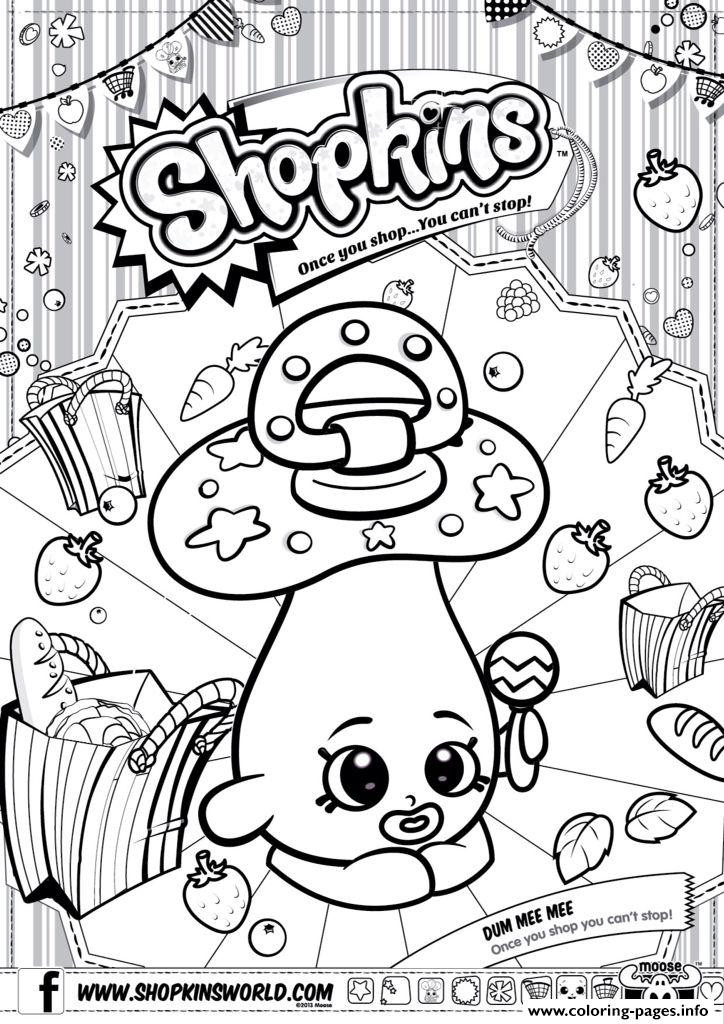 Coloring Pages For Girls Shopkins
 Shopkins Season 2 Coloring Pages Printable