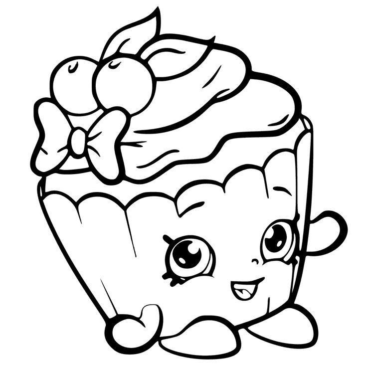 Coloring Pages For Girls Shopkins Cookie
 25 best ideas about Shopkin coloring pages on Pinterest