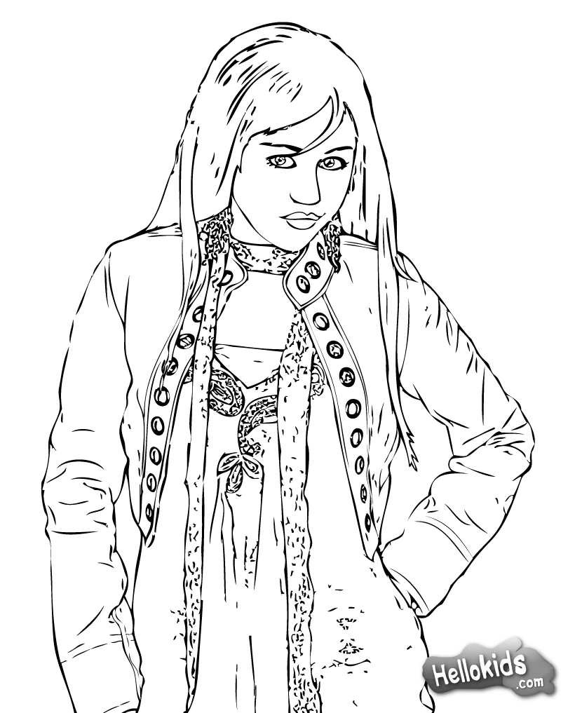 Coloring Pages For Girls Spelling Zoey
 Zoey 101 Free Coloring Pages Coloring Home