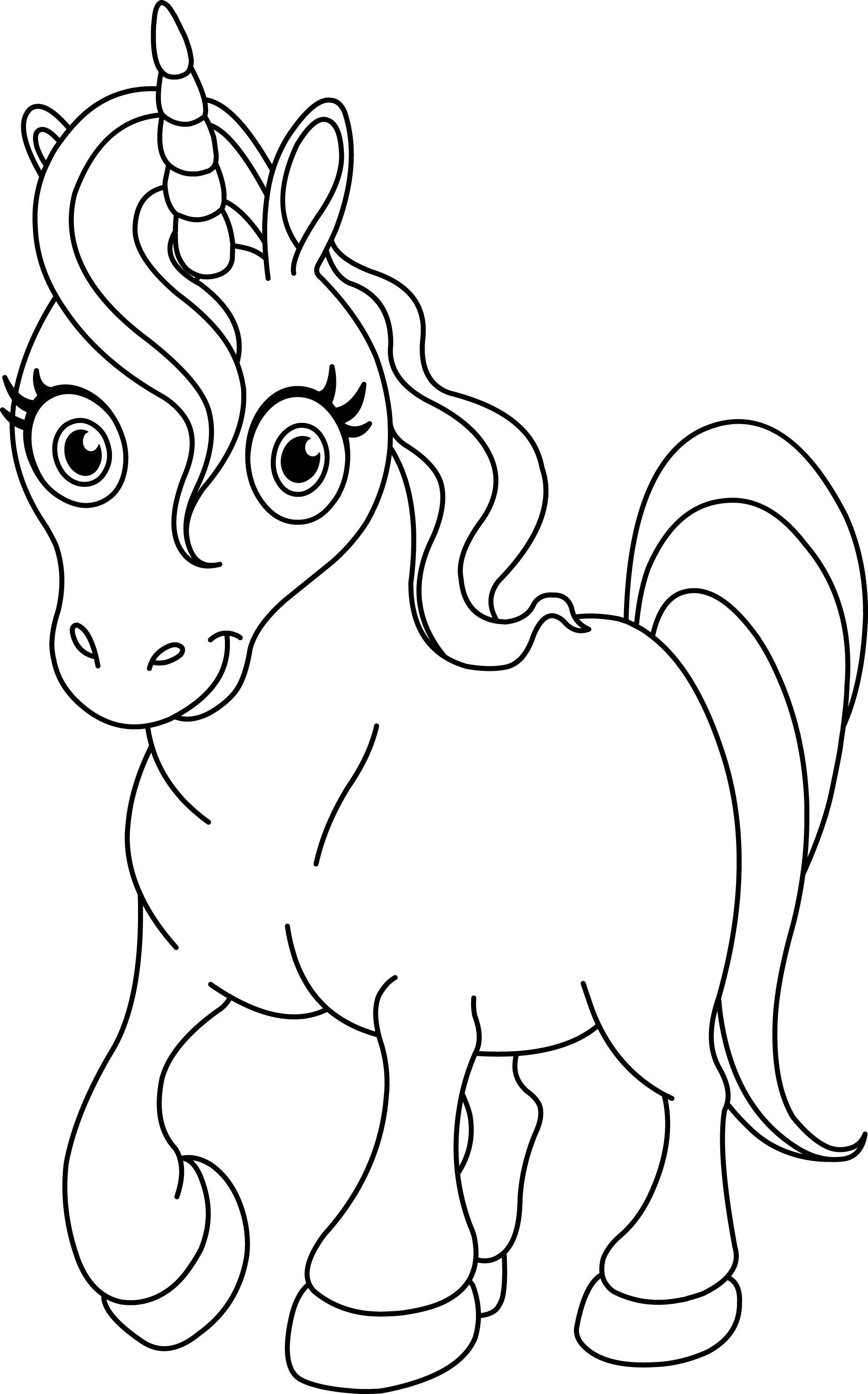 Coloring Pages For Girls Unicorns
 Pay attention for this explanation to do the Unicorn