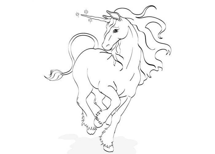 Coloring Pages For Girls Unicorns
 1000 images about for Printing Colouring