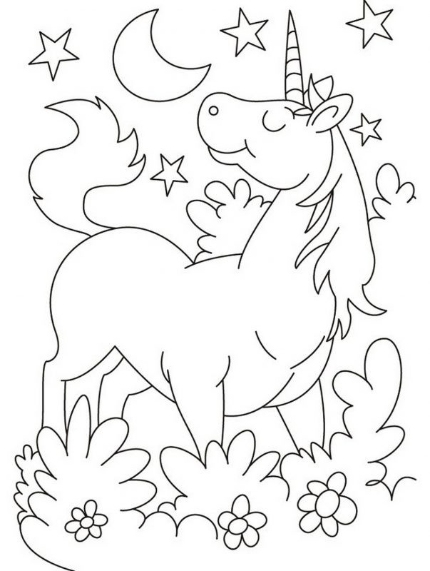 Coloring Pages For Girls Unicorns
 Unicorn Coloring Pages Printable