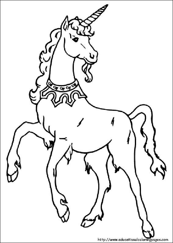 Coloring Pages For Girls Unicorns
 Unicorn Coloring Pages free For Kids
