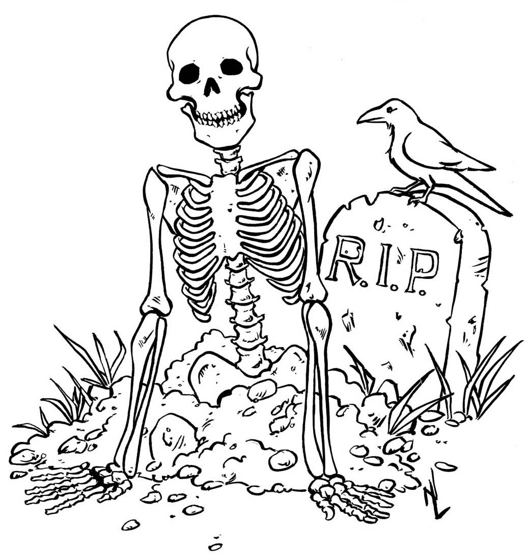 Coloring Pages For Halloween Printable
 Spooky Coloring Pages