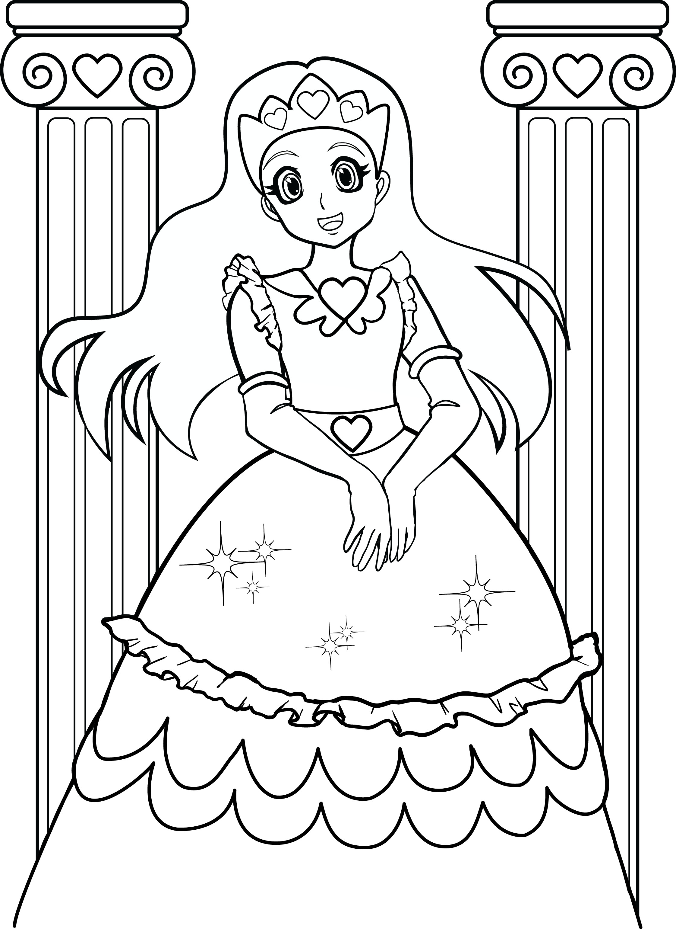 Coloring Pages For Kids Girl
 Coloring Pages For Girls 7