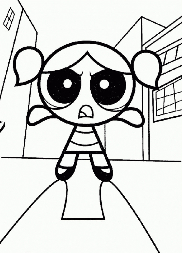 Coloring Pages For Kids Girl
 Free Printable Powerpuff Girls Coloring Pages For Kids
