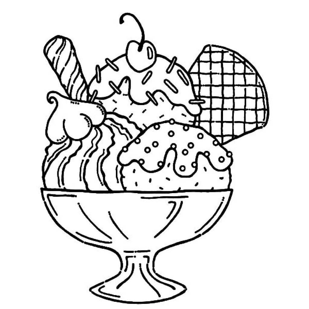 Coloring Pages For Kids Ice Cream
 Ice Cream Coloring Pages coloringsuite