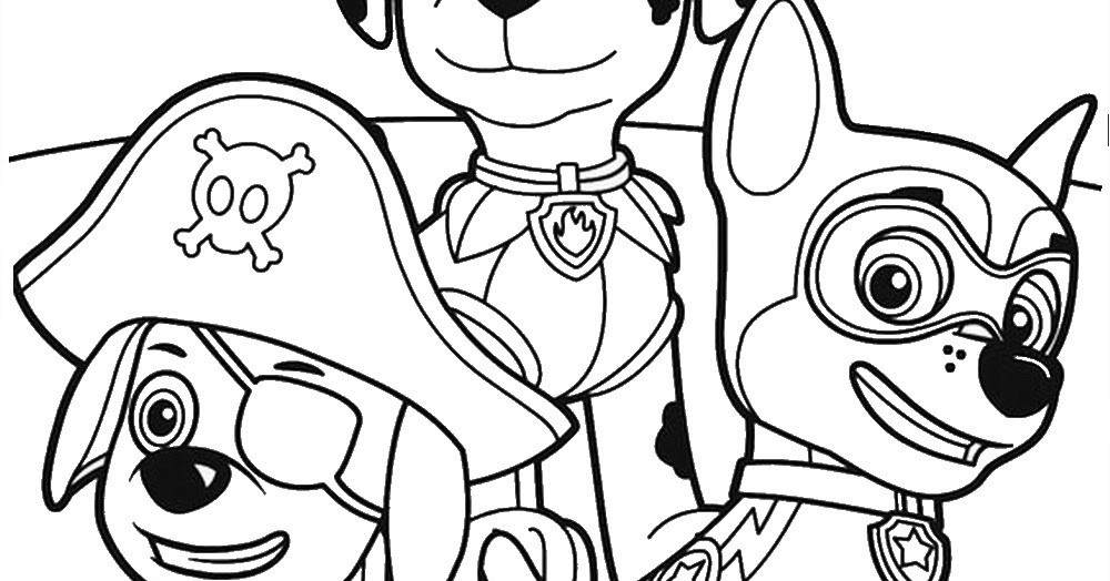 Coloring Pages For Kids Paw Patrol
 Free Nick Jr Paw Patrol Coloring Pages