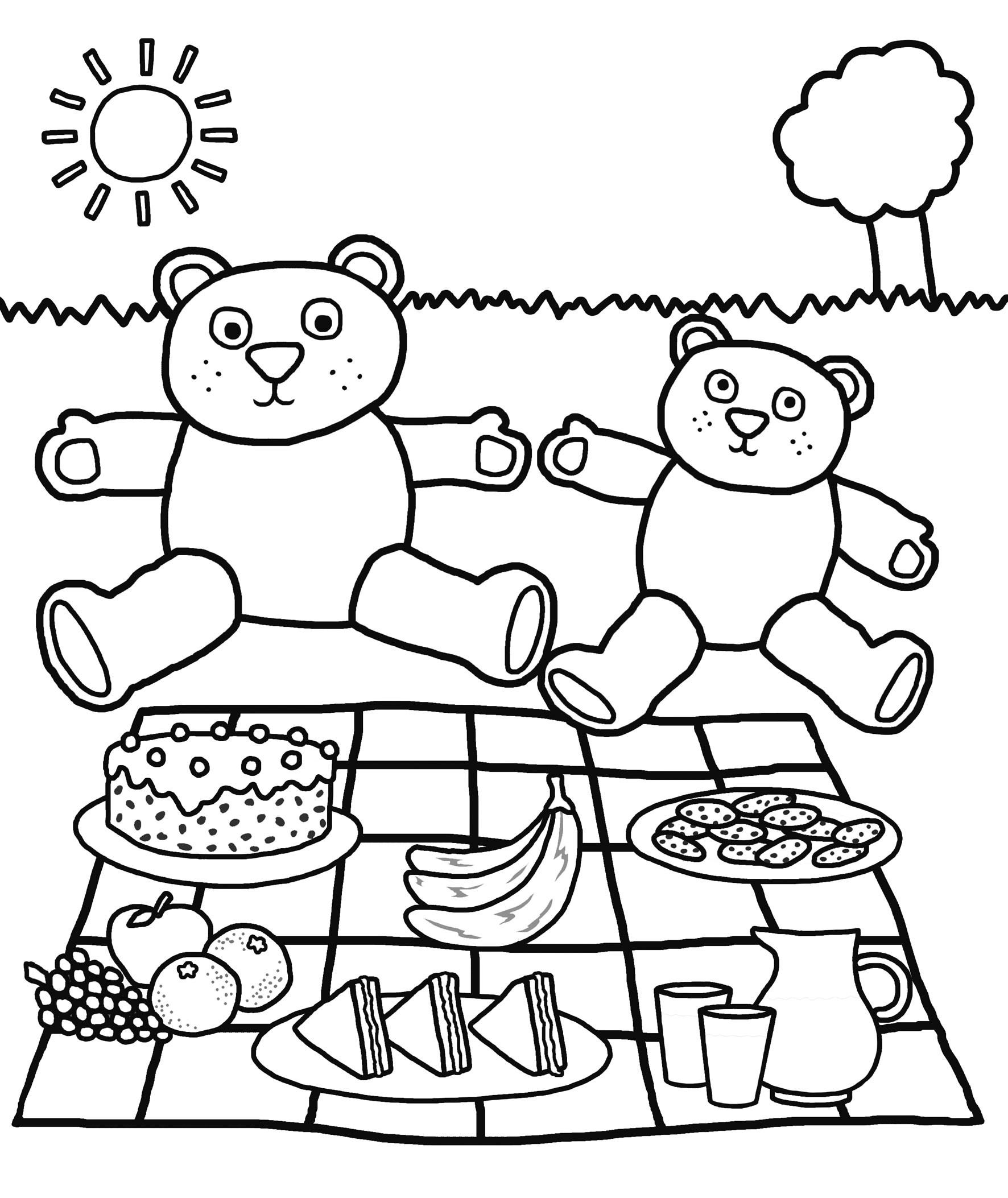 Coloring Pages For Preschoolers Printable
 Free Printable Kindergarten Coloring Pages For Kids