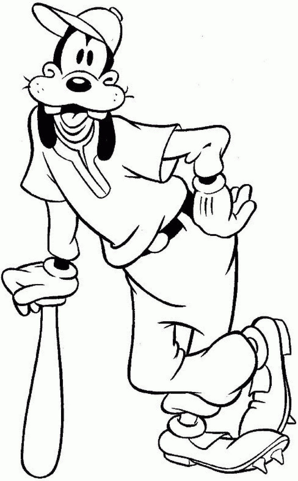Coloring Pages For Toddlers Printable
 Free Printable Goofy Coloring Pages For Kids