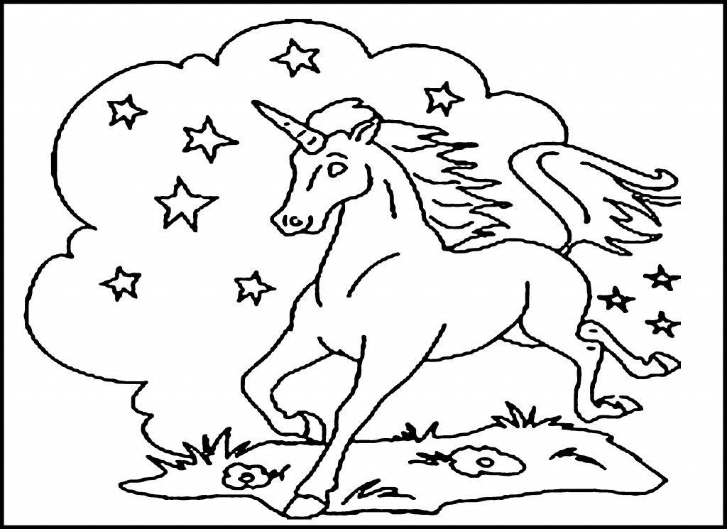Coloring Pages For Toddlers Printable
 Free Printable Unicorn Coloring Pages For Kids