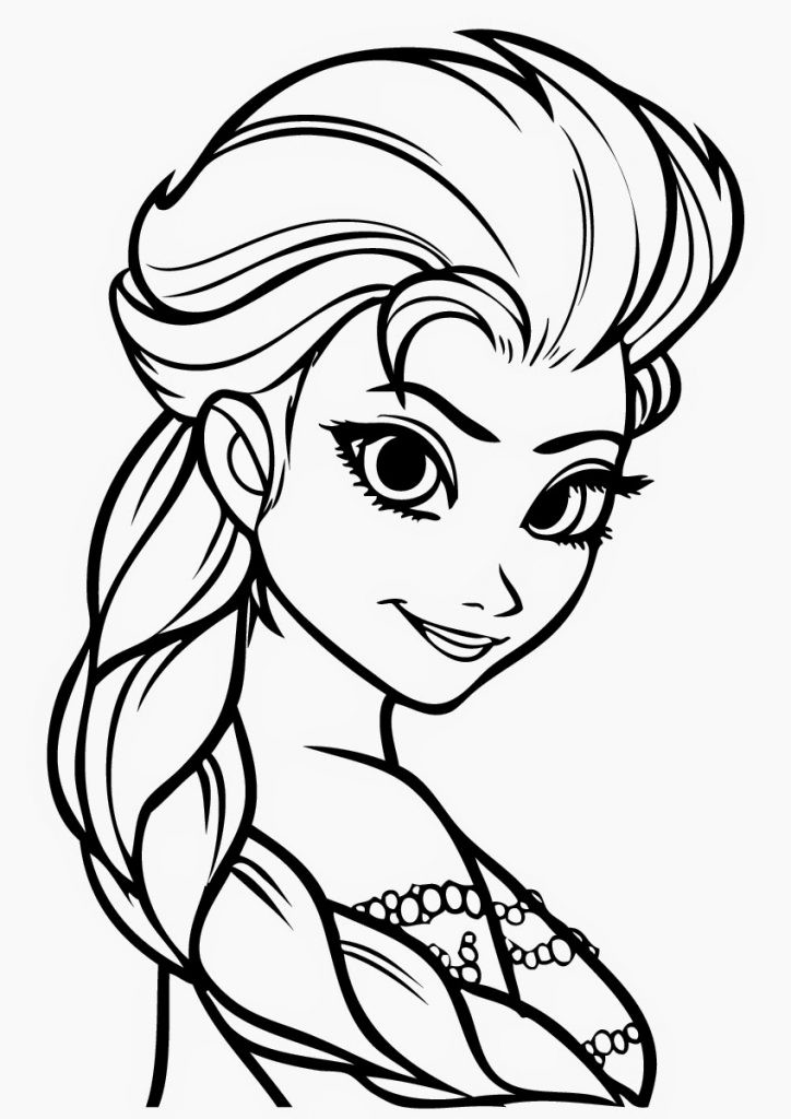 Coloring Pages For Toddlers Printable
 Free Printable Elsa Coloring Pages for Kids Best