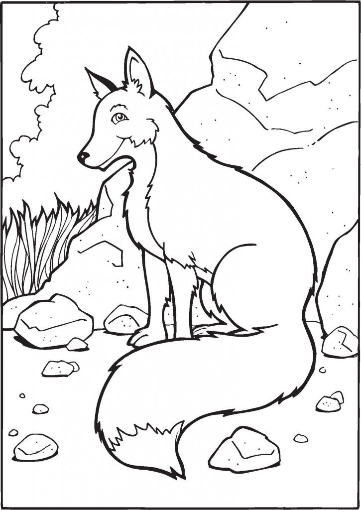 Coloring Pages For Toddlers To Print
 Free Printable Fox Coloring Pages For Kids