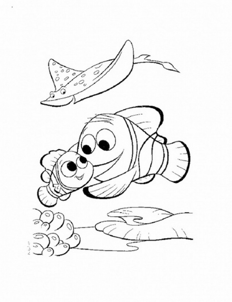 Coloring Pages For Toddlers To Print
 Free Printable Nemo Coloring Pages For Kids