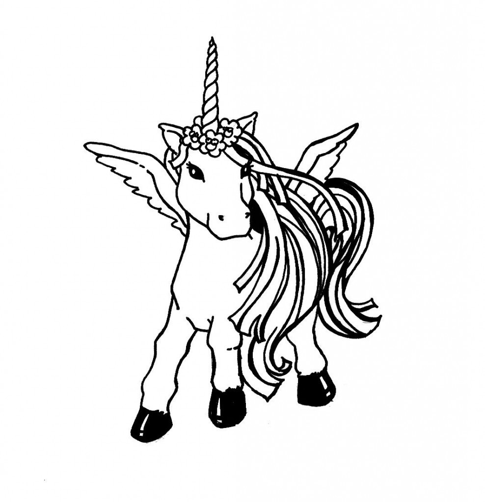 Coloring Pages For Toddlers To Print
 Free Printable Unicorn Coloring Pages For Kids