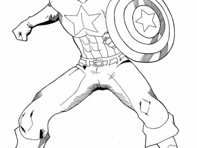Coloring Pages For Tween Boys
 Get This Captain America Coloring Pages for Teenage Boys
