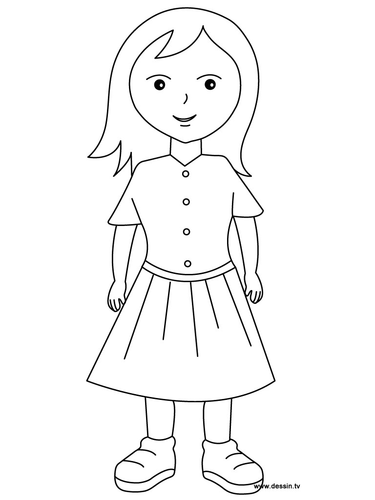 Coloring Pages Girl
 Coloring girl