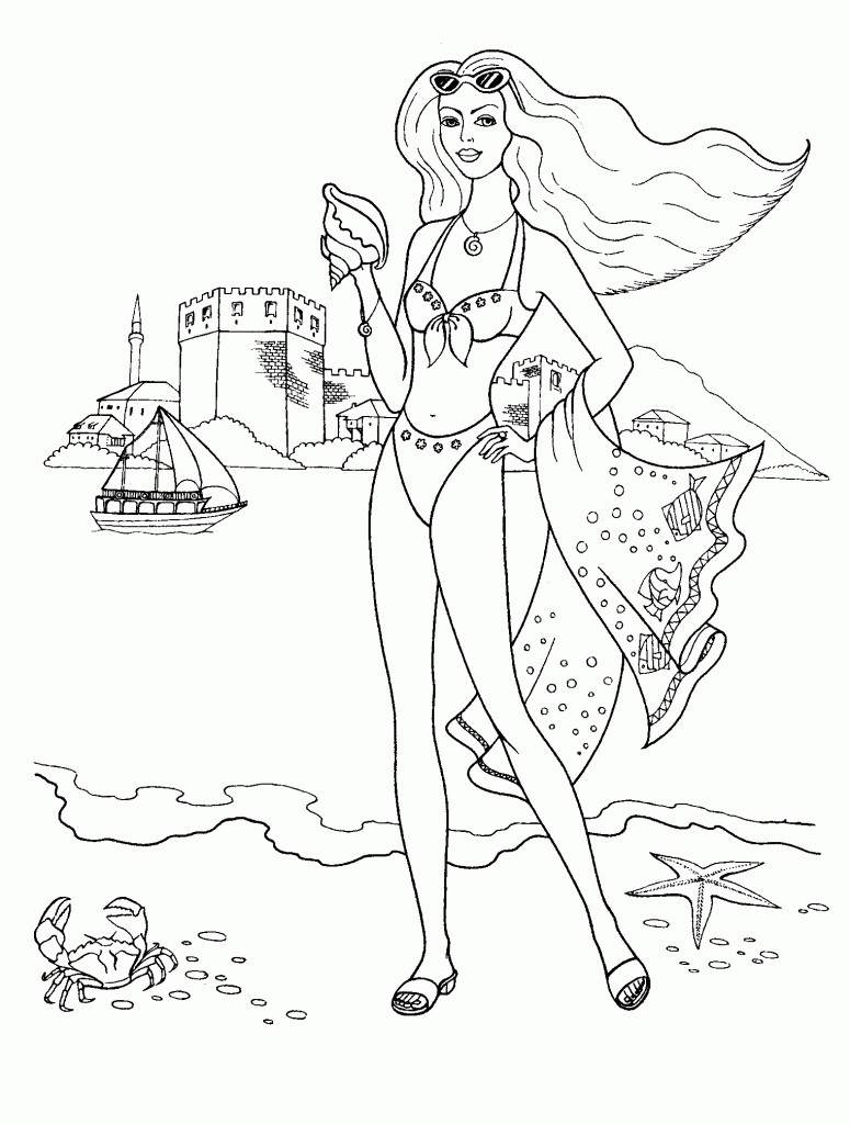 Coloring Pages Girls Hard
 Hard Coloring Pages For Girls AZ Coloring Pages