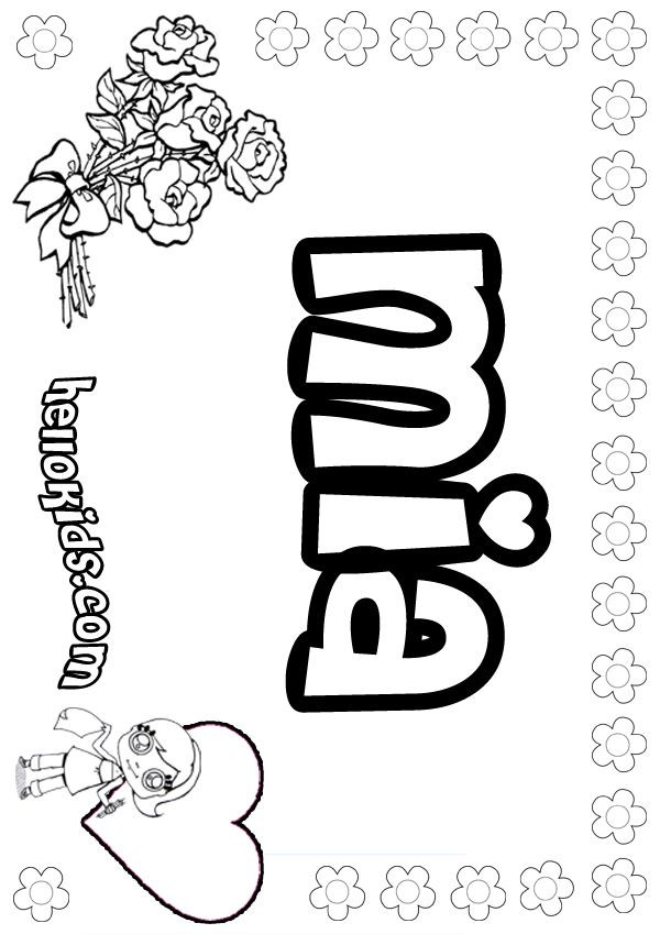 Coloring Pages Girls Names
 Coloring Pages Girls Names Coloring Home