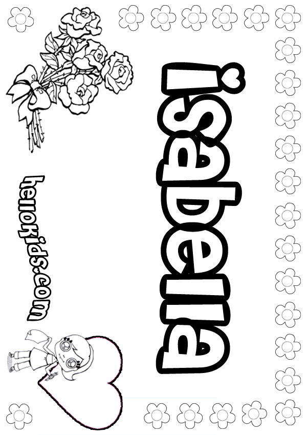 Coloring Pages Girls Names
 Coloring Pages Girls Names AZ Coloring Pages