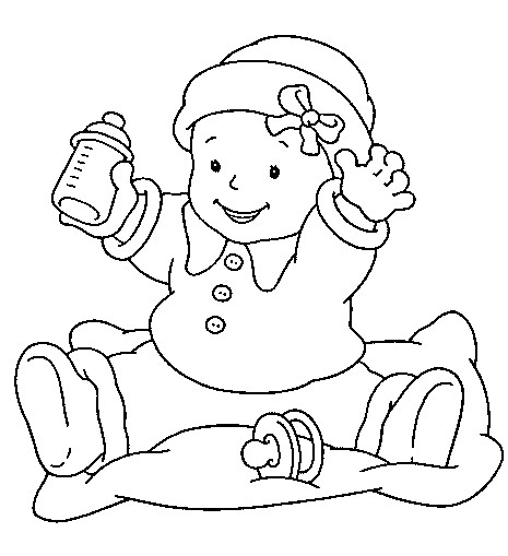 Coloring Pages Of Babies
 coloring baby