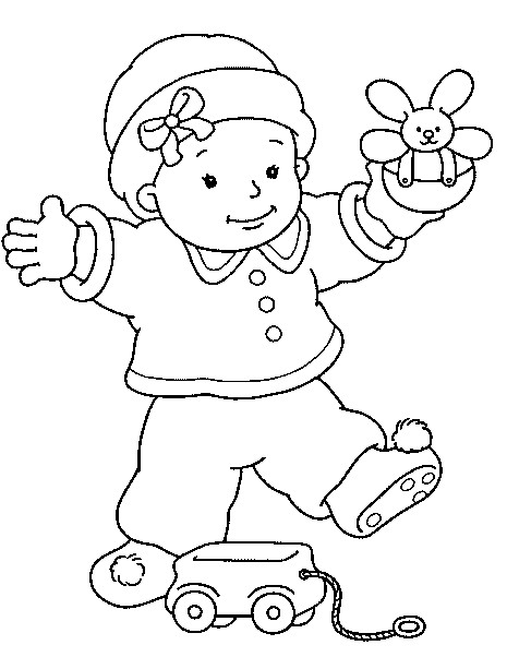 Coloring Pages Of Babies
 transmissionpress Baby Coloring Pages for Kids