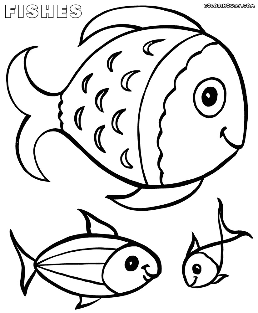 Coloring Pages Of Fish
 Coloring pages of fish