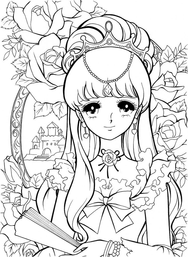 Coloring Pages Of Girls For Adults
 coloring pages COLORING PAGES