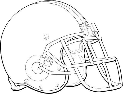 Coloring Pages Of Handsome Bad Boys
 Football Helmet Coloring Page 01
