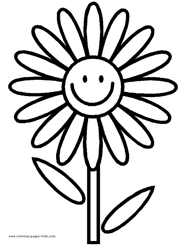 Coloring Pages Of Roses For Boys
 Flowers coloring pages color printing