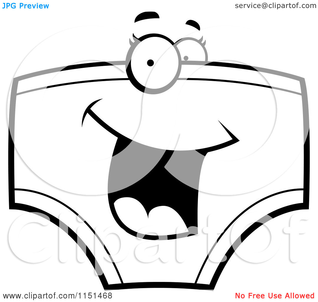 Coloring Pages Of Underware For Toddlers
 Underwear Coloring