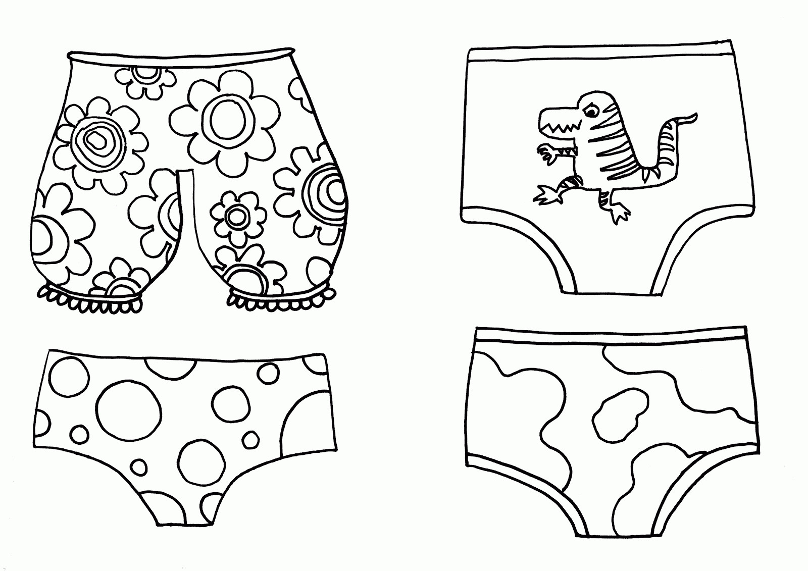 Coloring Pages Of Underware For Toddlers
 Captain Underpants Coloring Page Coloring Home
