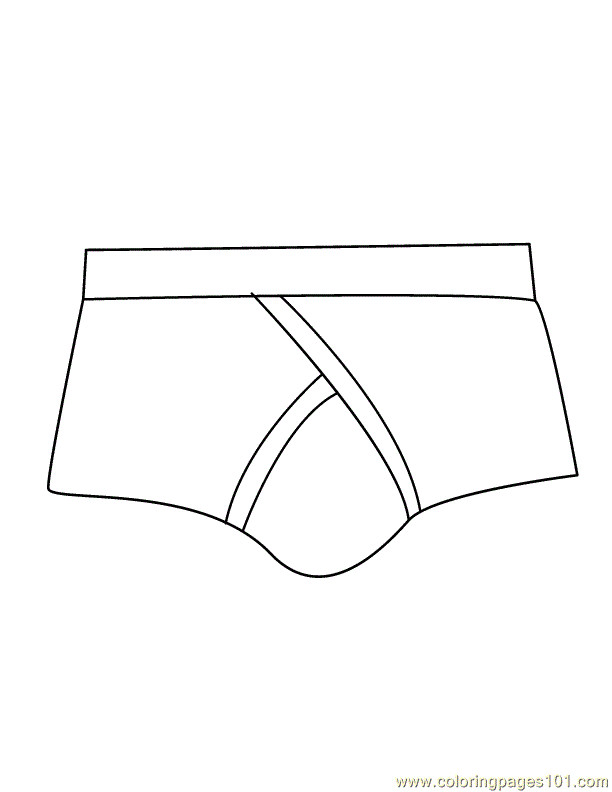 Coloring Pages Of Underware For Toddlers
 Eps Underwear Coloring Page Free Clothing Coloring Pages