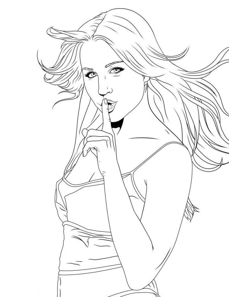 Coloring Pages Teen Girls With Phone
 Coloring Pages Teenager Coloring Home