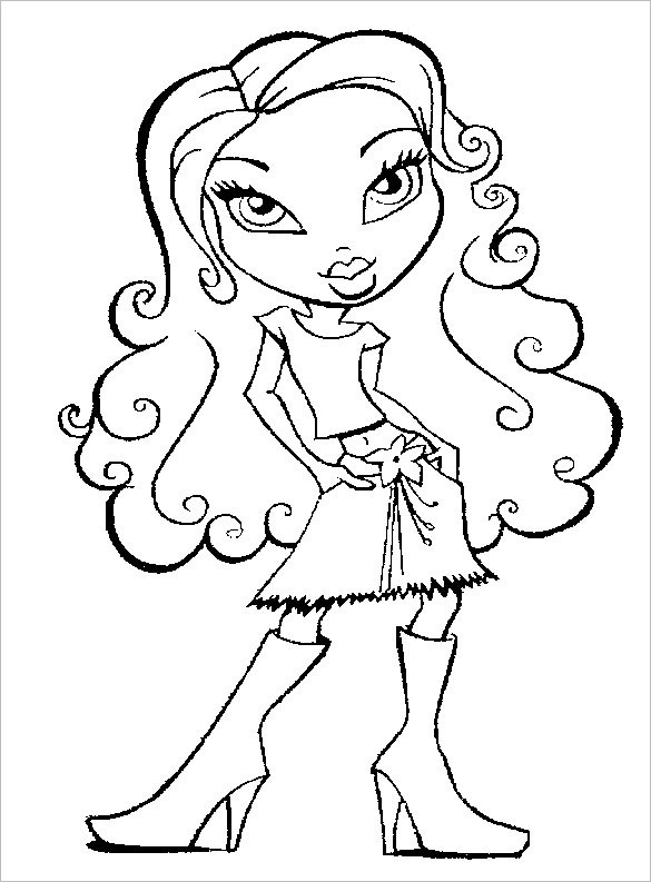 Coloring Pages Teenage Girls
 20 Teenagers Coloring Pages PDF PNG