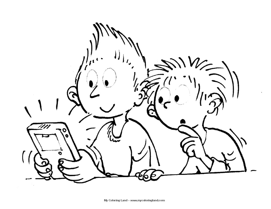 Coloring Pages Two Boys
 Coloring Pages For Boys My Coloring Land