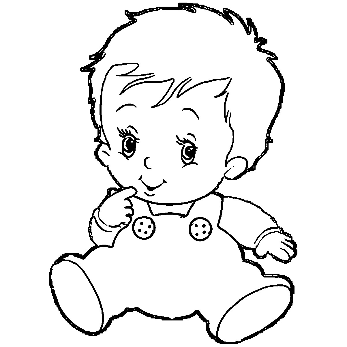 Coloring Sheet For Boys
 Baby Boy Coloring Pages Coloring Home