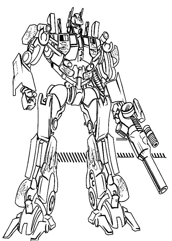 Coloring Sheets For Boys Age 5
 Optimus Prime To Print