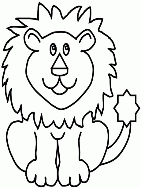 Coloring Sheets For Boys Age 5
 Moldes y Figuras de Sucha Foami leones