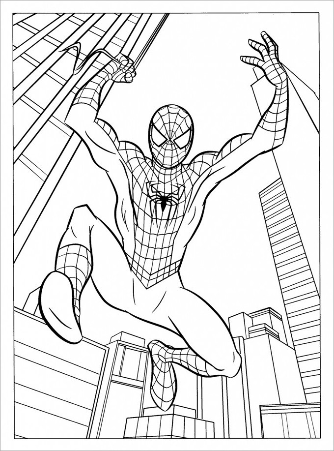 Coloring Sheets For Boys Spiderman
 30 Spiderman Colouring Pages Printable Colouring Pages