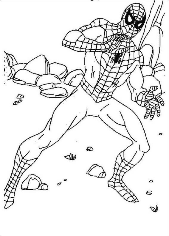 Coloring Sheets For Boys Spiderman
 Spiderman Fight Coloring Pages To Boys