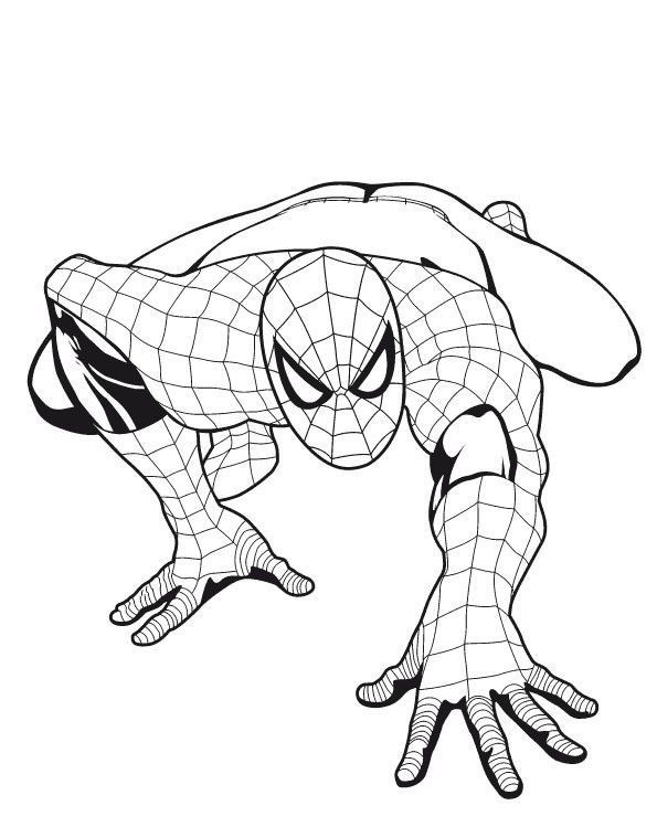Coloring Sheets For Boys Spiderman
 Spiderman Coloring Pages For Boys