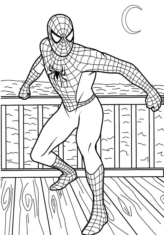Coloring Sheets For Boys Spiderman
 43 Wonderful Spiderman Coloring Pages Your Toddler Will
