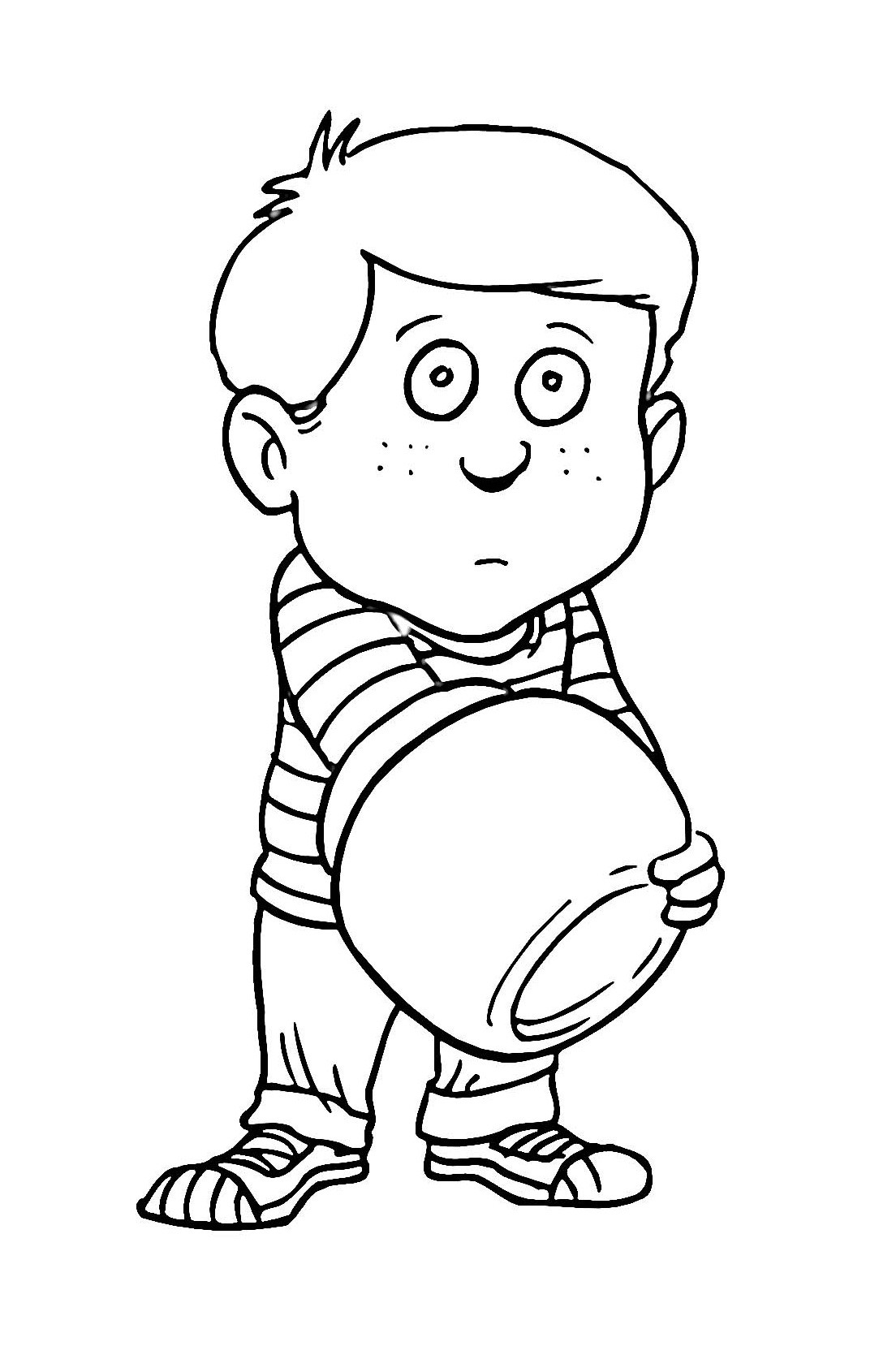 Coloring Sheets Of Boys
 Free Printable Boy Coloring Pages For Kids