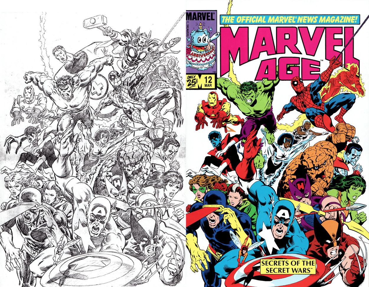 Comic Book Coloring
 ic Book Coloring Then and Now
